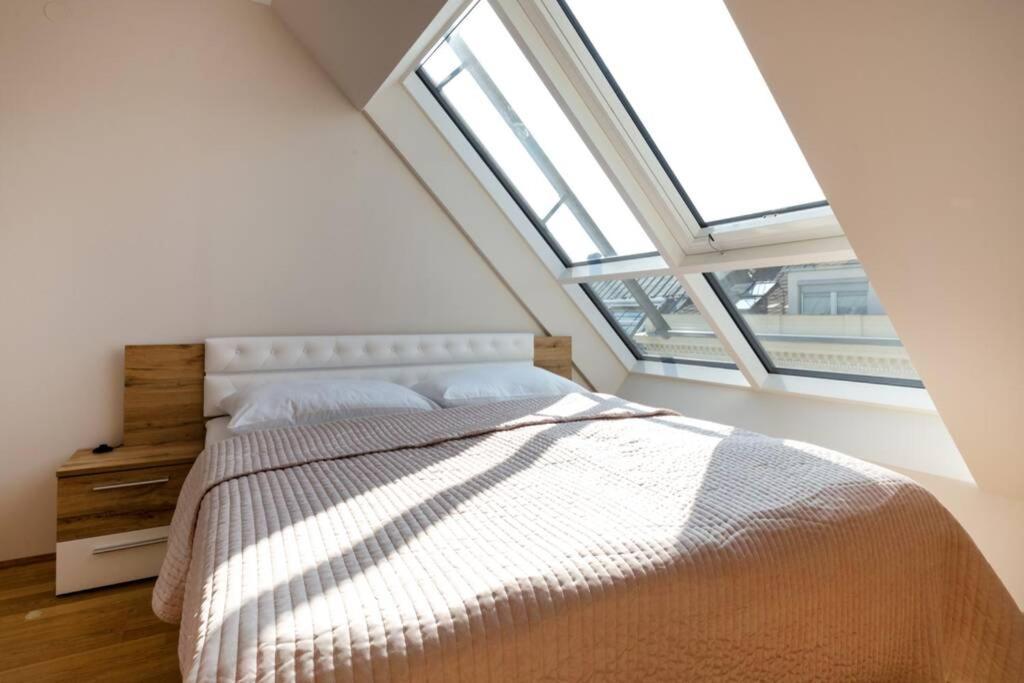 Grosses Penthouse #12 Mit Terrasse Und Aussicht Apartment Vienna